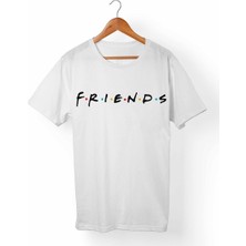 Muggkuppa Friends Beyaz T-Shirt