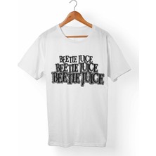 Muggkuppa Beetlejuice Beyaz T-Shirt