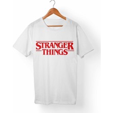Muggkuppa Stranger Things Beyaz T-Shirt
