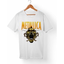 Muggkuppa Metallica Beyaz T-Shirt