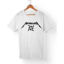 Muggkuppa Metallica Beyaz T-Shirt
