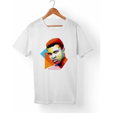 Muggkuppa Muhammed Ali Beyaz T-Shirt