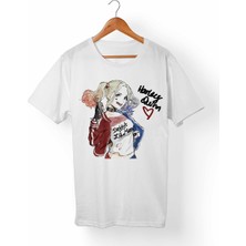 Muggkuppa Harley Quinn Beyaz T-Shirt