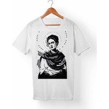 Muggkuppa Frida Kahlo Beyaz T-Shirt