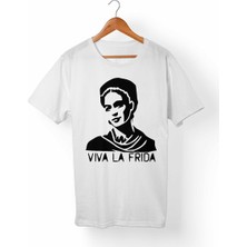 Muggkuppa Frida Kahlo Beyaz T-Shirt