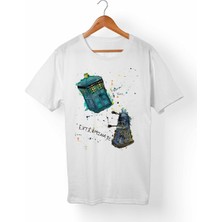 Muggkuppa Doctor Who Beyaz T-Shirt