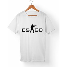 Muggkuppa Counter Strike Cs Go Beyaz T-Shirt