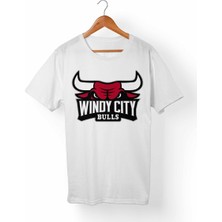 Muggkuppa Chicago Bulls Beyaz T-Shirt