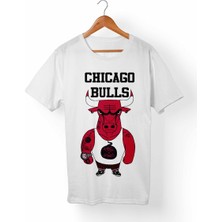 Muggkuppa Chicago Bulls Beyaz T-Shirt