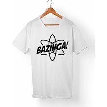 Muggkuppa The Big Bang Bazinga Beyaz T-Shirt