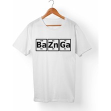 Muggkuppa The Big Bang Bazinga Beyaz T-Shirt