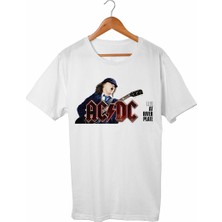 Muggkuppa Ac Dc Beyaz T-Shirt