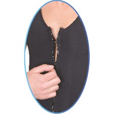 Variteks 241 Erkek Body Fermuarlı Külot Tipi Korse Siyah Xl(4)