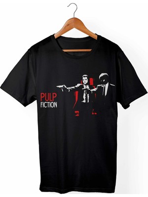 Muggkuppa Pulp Fiction Siyah T-Shirt