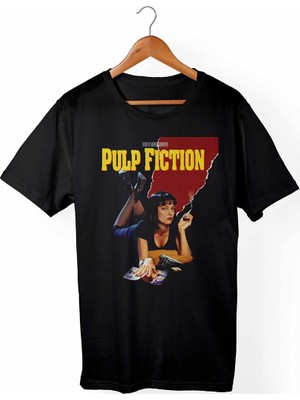 Muggkuppa Pulp Fiction Siyah T-Shirt