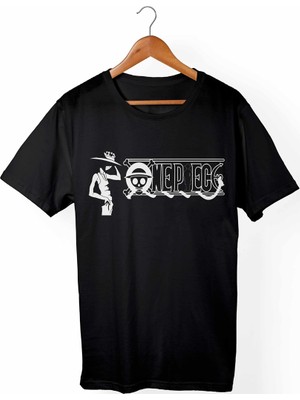 Muggkuppa One Piece Siyah T-Shirt