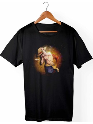 Muggkuppa One Piece Siyah T-Shirt