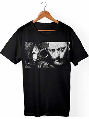 Muggkuppa Leon-Mathilda Siyah T-Shirt