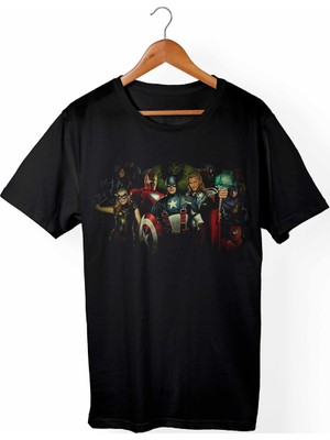 Muggkuppa Marvel Siyah T-Shirt
