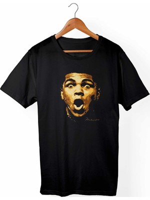 Muggkuppa Muhammed Ali Siyah T-Shirt