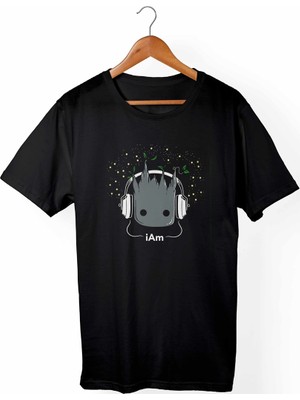 Muggkuppa Guardians Of The Galaxy -İ M Groot Siyah T-Shirt