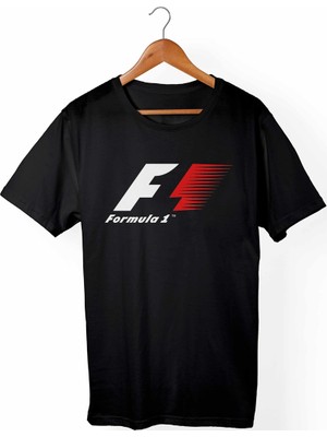 Muggkuppa Formula F1 Unisex Ve Kadın Kesim Siyah T-Shirt