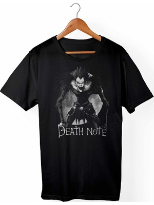 Muggkuppa Death Note Unisex Ve Erkek Kesim Siyah T-Shirt