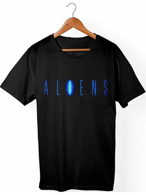 Muggkuppa Aliens Siyah T-Shirt