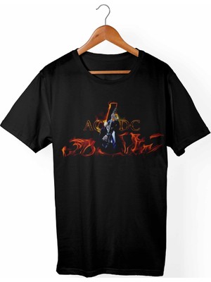 Muggkuppa Ac Dc Siyah T-Shirt