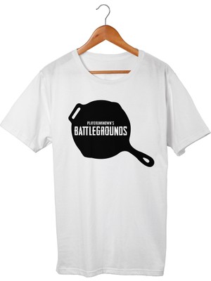 Muggkuppa Pubg Pan Beyaz T-Shirt