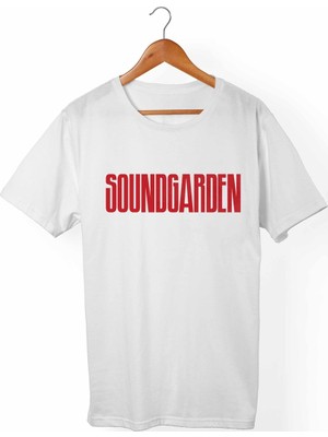 Muggkuppa Soundgarden Unisex-Kadın Beyaz T-Shirt