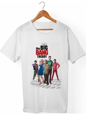Muggkuppa The Big Bang Theoryunisex-Kadın Beyaz T-Shirt