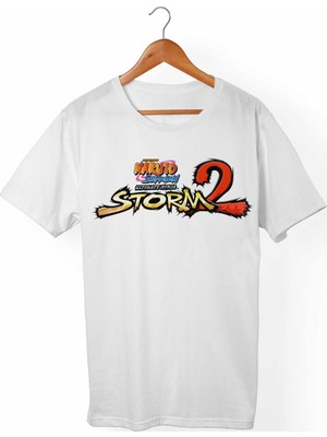 Muggkuppa Naruto Uzumaki Unisex-Erkek Beyaz T-Shirt