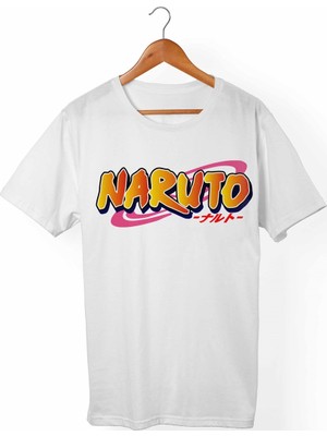 Muggkuppa Naruto Uzumaki Unisex-Kadın Beyaz T-Shirt