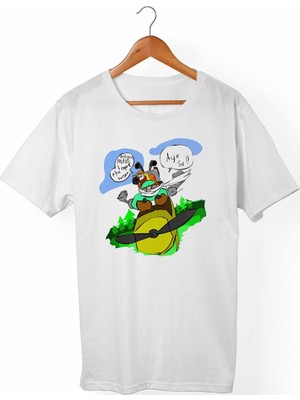 Muggkuppa Dota 2 Gyrocopter Unisex-Kadın Beyaz T-Shirt