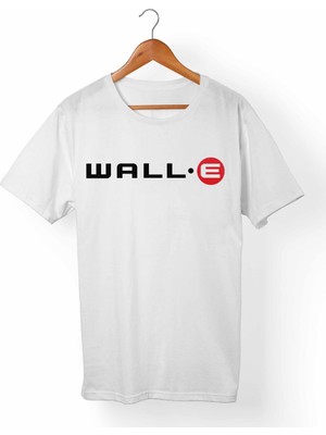 Muggkuppa Wall·E Unisex-Erkek Beyaz T-Shirt