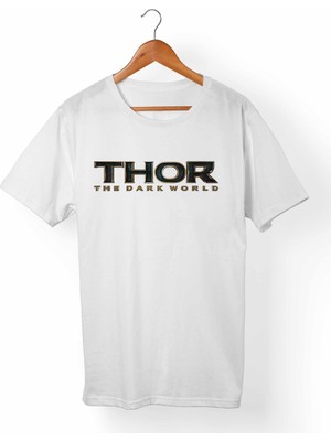 Muggkuppa Thor Unisex-Kadın Beyaz T-Shirt