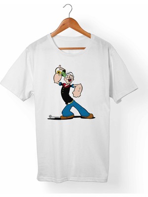 Muggkuppa Temel Reis Unisex-Erkek Beyaz T-Shirt