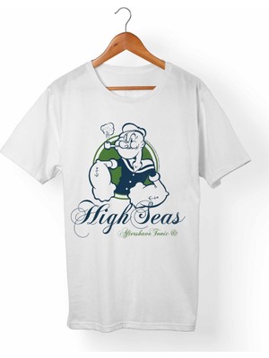 Muggkuppa Temel Reis Unisex-Kadın Beyaz T-Shirt