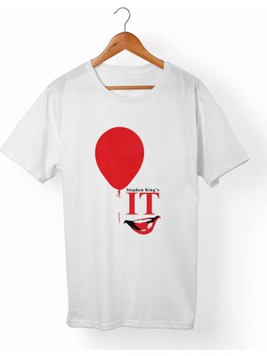 Muggkuppa O It Stephan King Unisex-Kadın Beyaz T-Shirt