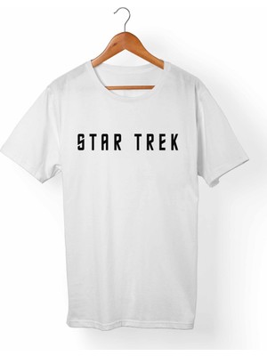 Muggkuppa Star Trek- Unisex-Kadın Beyaz T-Shirt