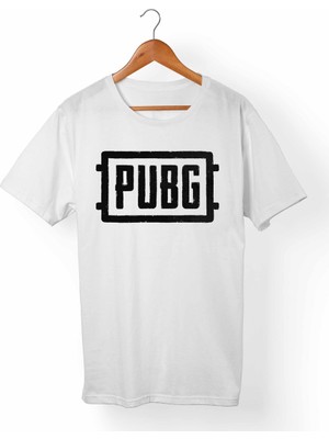 Muggkuppa Pubg Playerunknown'S Battlegrounds Unisex-Kadın Beyaz T-Shirt