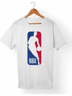 Muggkuppa Nba Unisex-Erkek Beyaz T-Shirt
