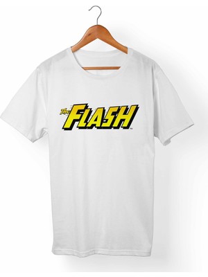 Muggkuppa The Flashbarry Allen Unisex-Kadın Beyaz T-Shirt