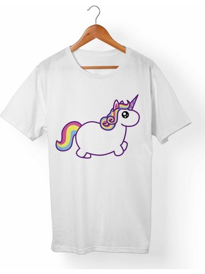 Muggkuppa Unicorn Beyaz T-Shirt