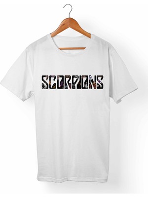Muggkuppa Scorpions Beyaz T-Shirt