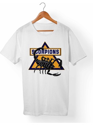 Muggkuppa Scorpions Beyaz T-Shirt