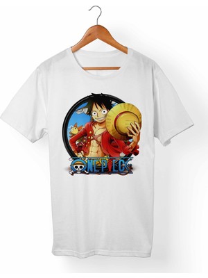 Muggkuppa One Piece Beyaz T-Shirt