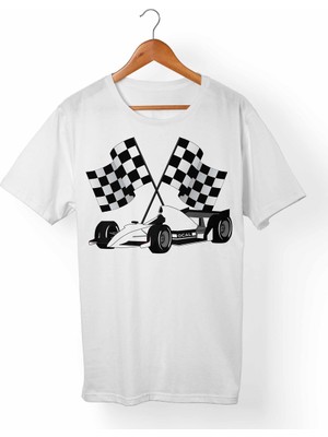 Muggkuppa Formula -F1 Beyaz T-Shirt