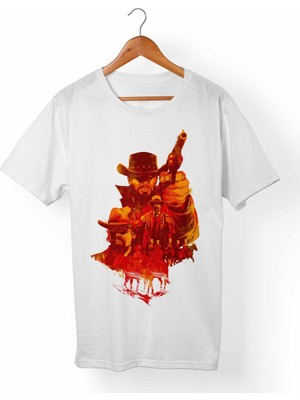 Muggkuppa Django-Zincirsiz Beyaz T-Shirt